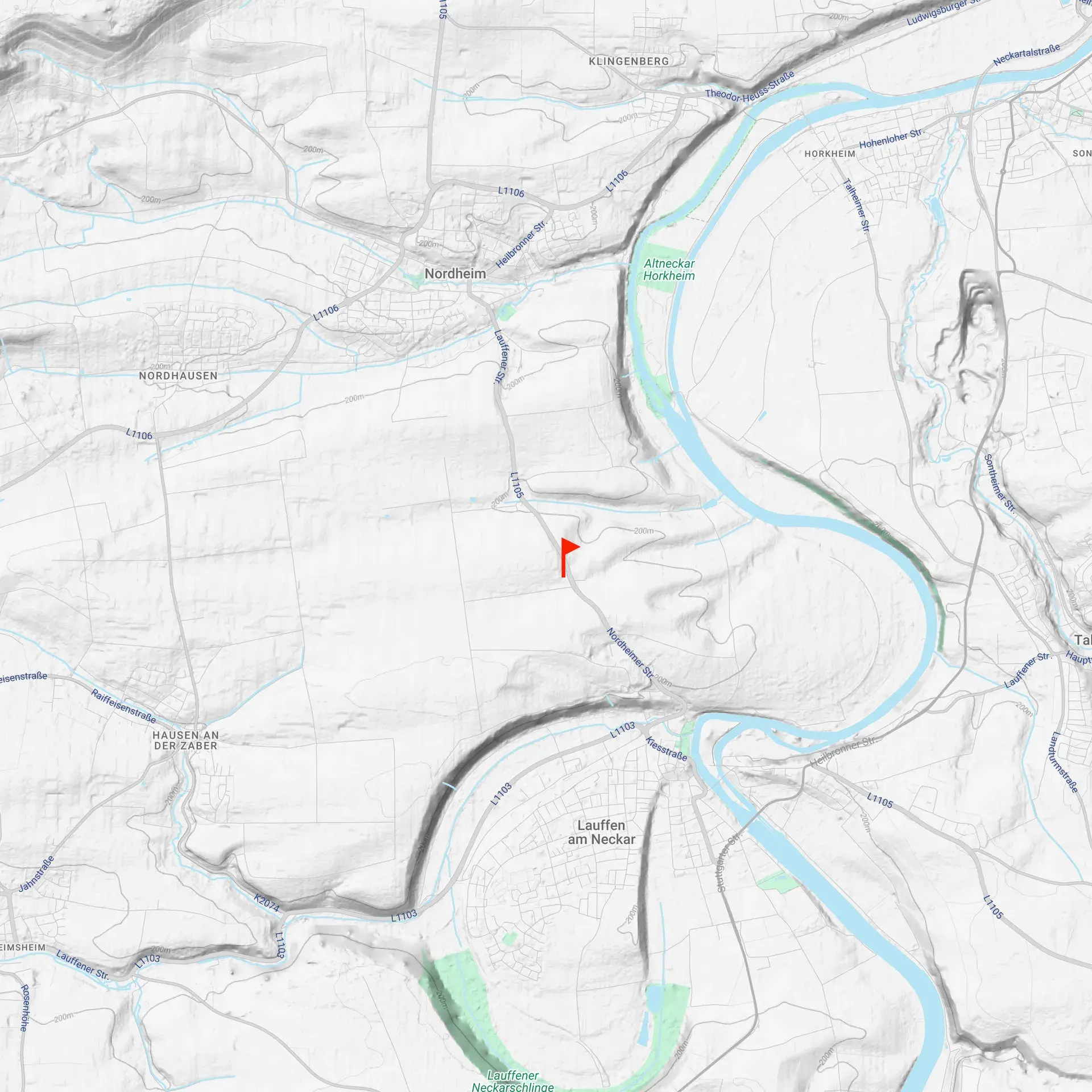 Map location